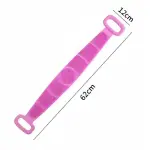 Effortless Back Cleaning with a Silicone Body Scrubber